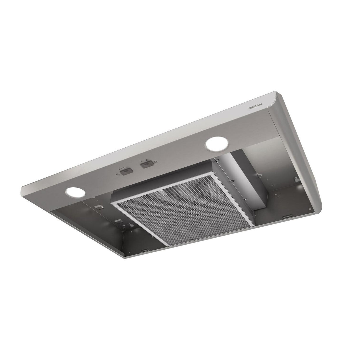 Broan® Sahale 30-Inch Convertible Under-Cabinet Range Hood, 300 Max Blower CFM, Stainless Steel