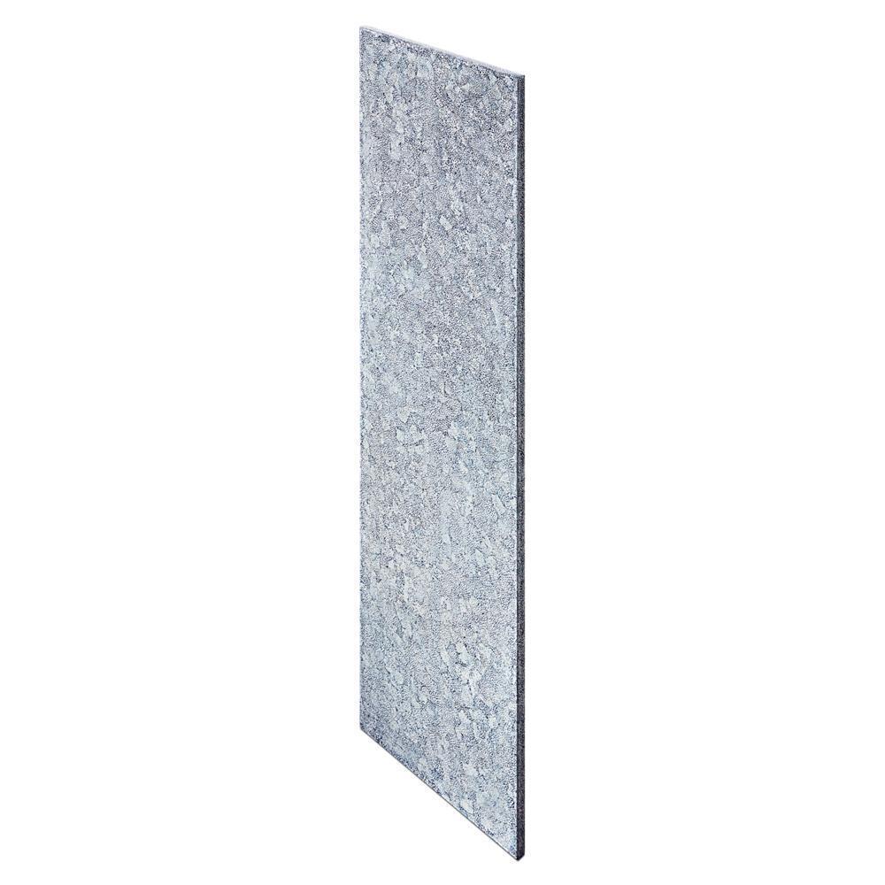24" Elements Collection Eggshell Snakeskin Sapphire Custom Column Panel