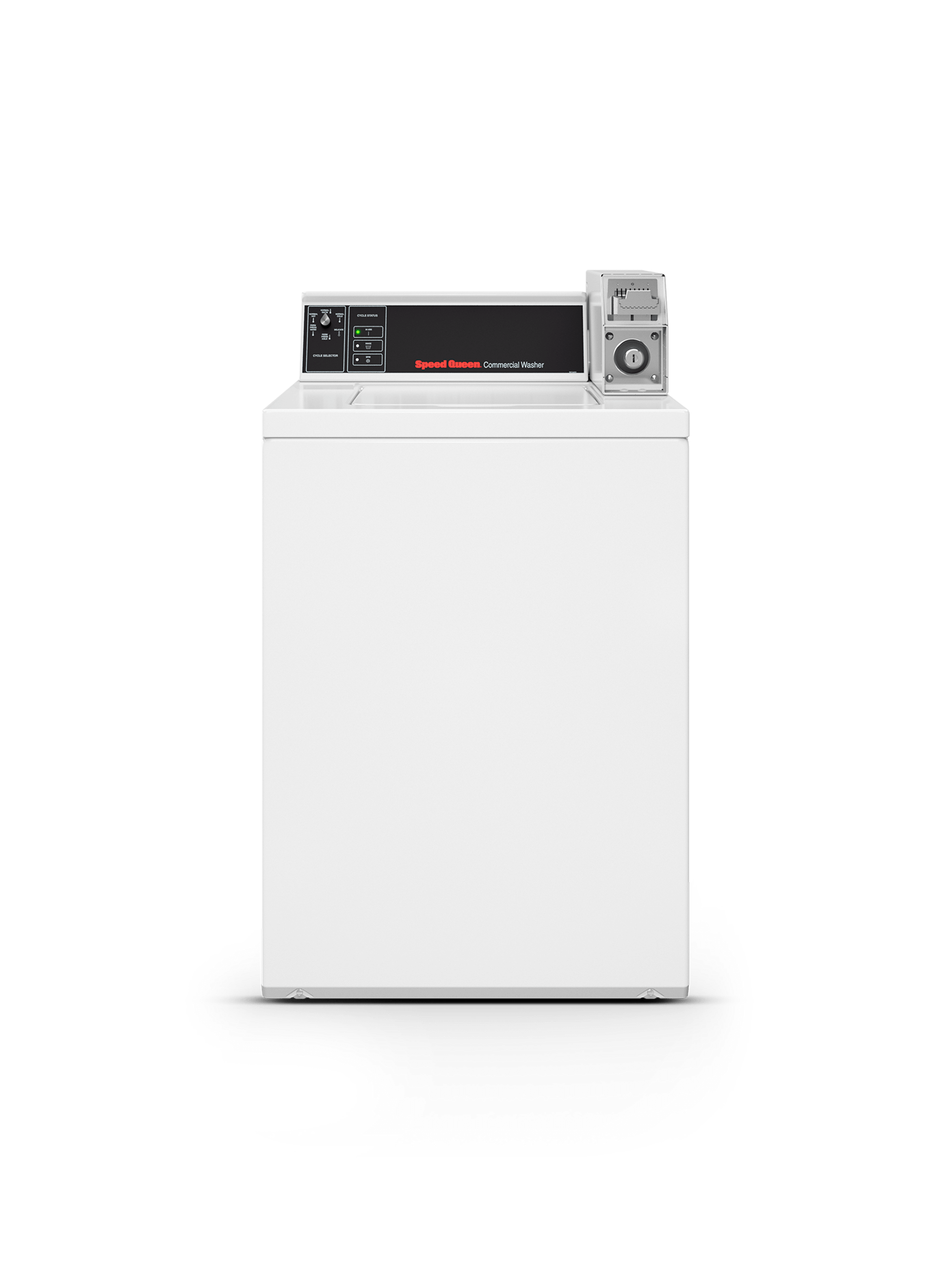 Light Commercial Coin Slide Ready Top Load Washer - Coin Box Sold Separately - Commercial Use Only (Not for Residential Installation)