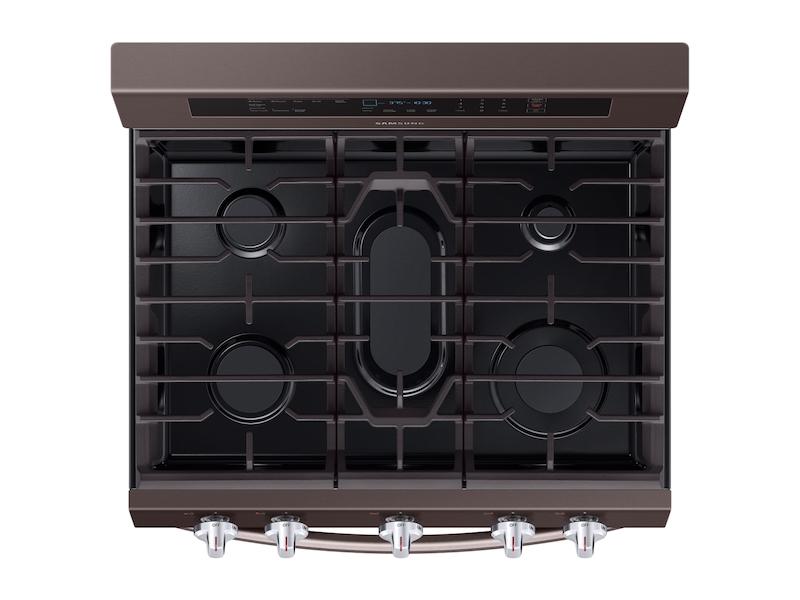 5.8 cu. ft. Freestanding Gas Range with True Convection in Tuscan Stainless Steel