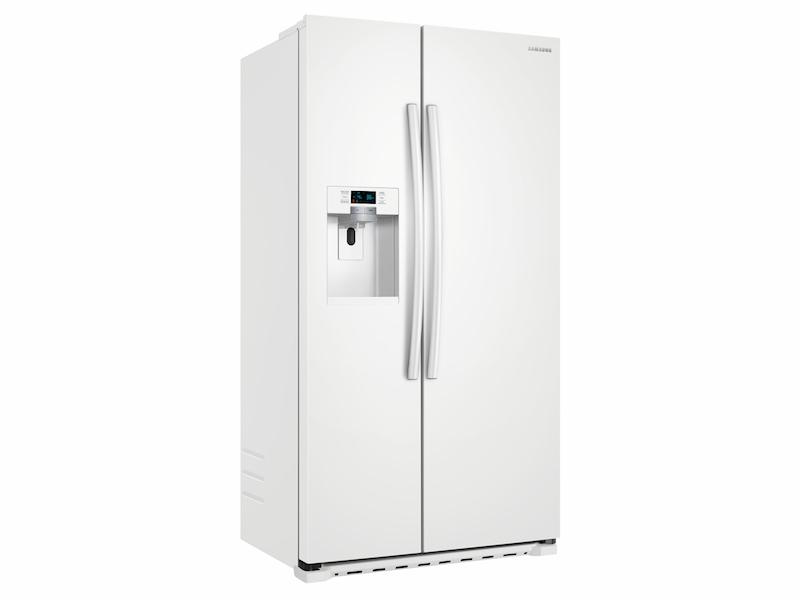 22 cu. ft. Counter Depth Side-by-Side Refrigerator in White