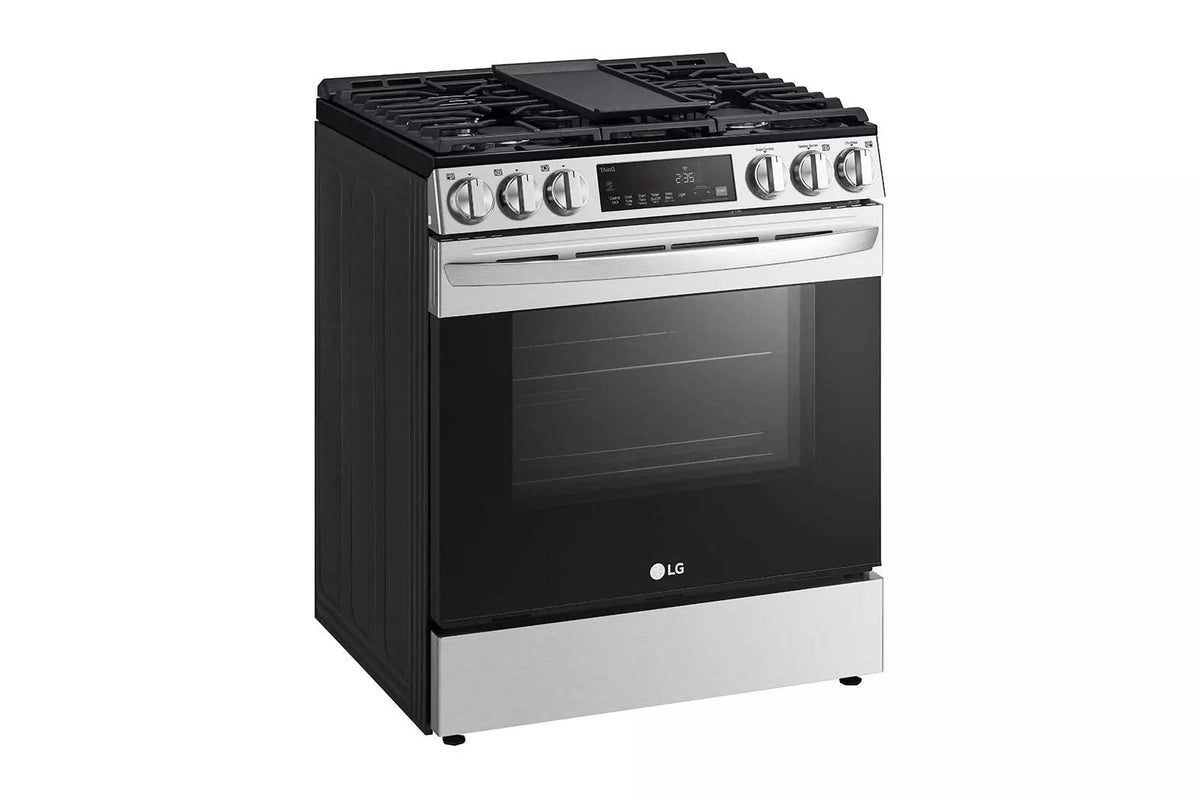 5.8 cu ft. Smart Wi-Fi Enabled Fan Convection Gas Slide-in Range with Air Fry & EasyClean®