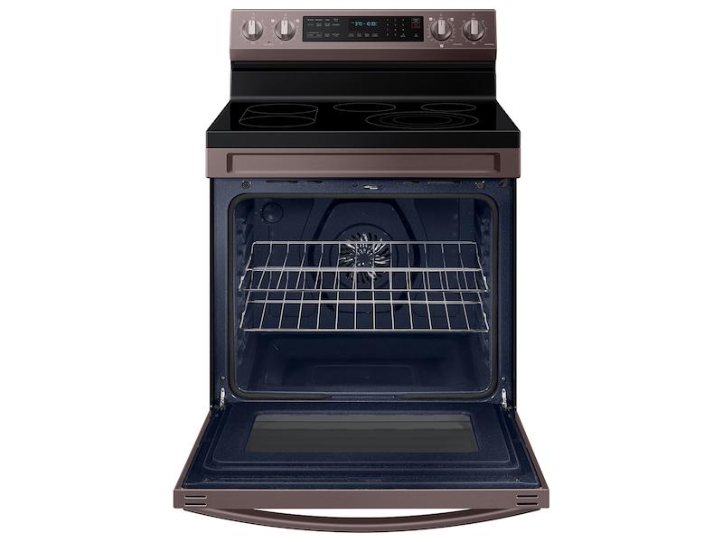 6.3 cu. ft. Smart Freestanding Electric Range with No-Preheat Air Fry, Convection+ & Griddle in Tuscan Stainless Steel