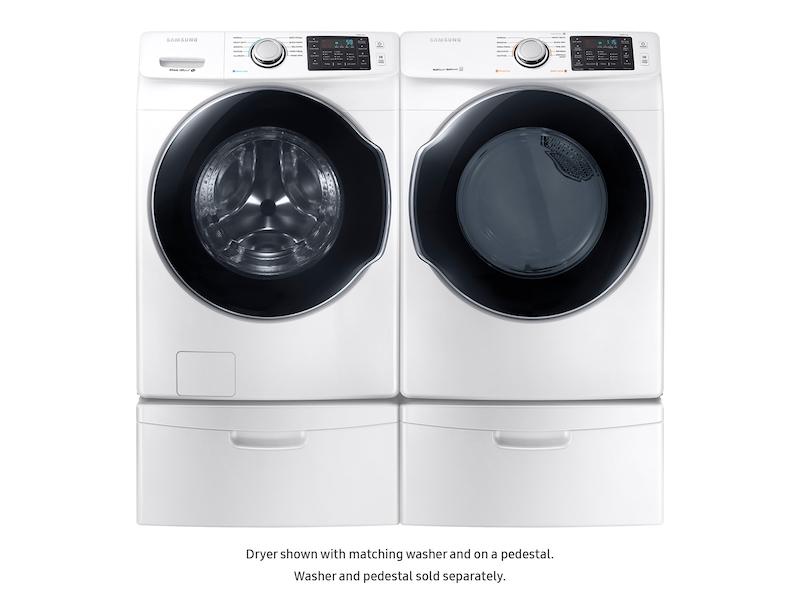 7.5 cu. ft. Electric Dryer in White