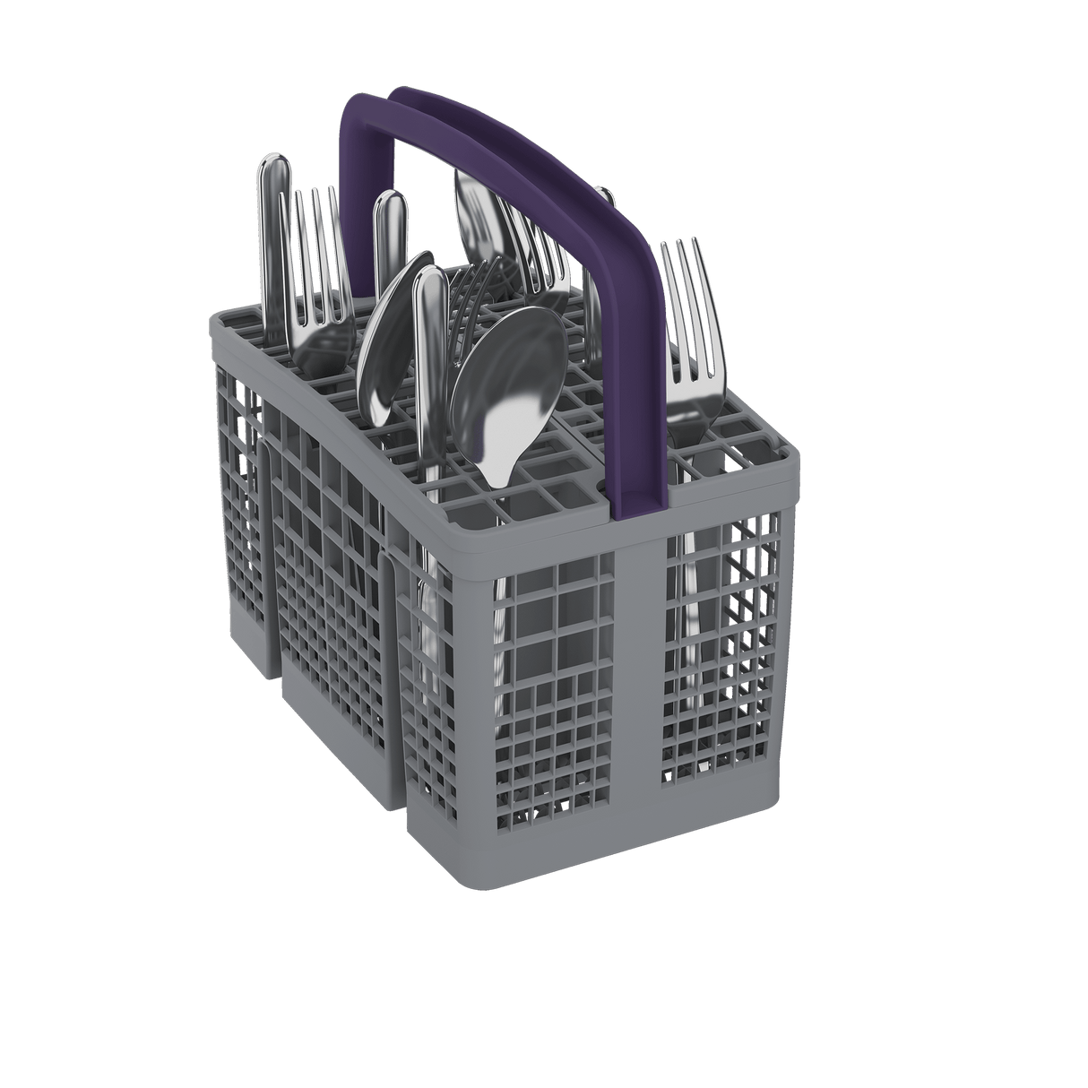 Tall Tub White Dishwasher, 15 place settings, 45 dBa, Front Control