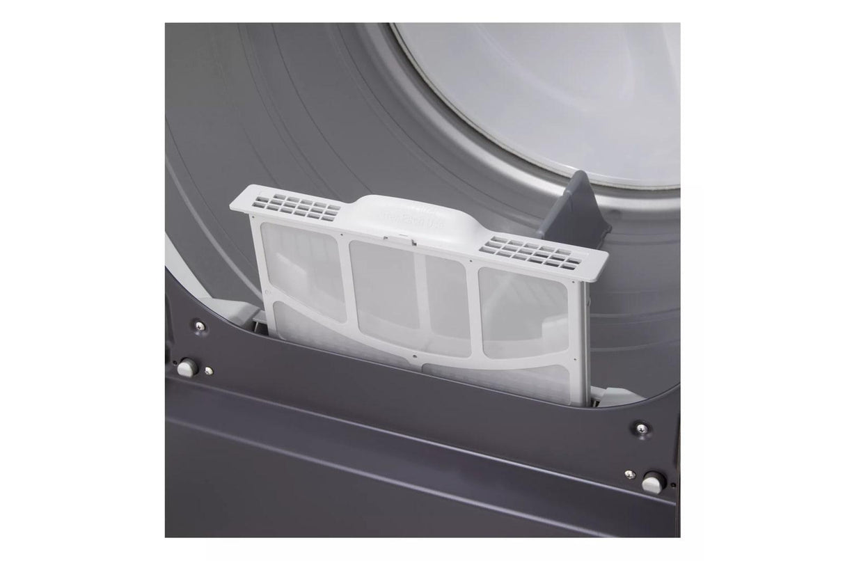 7.3 cu. ft. Ultra Large Capacity Rear Control Electric Dryer with LG EasyLoad™ Door and AI Sensing