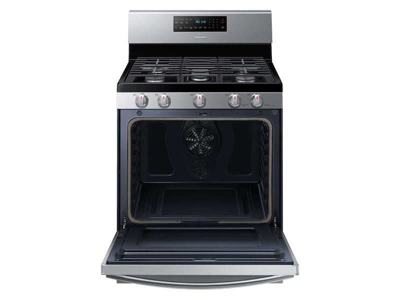 5.8 cu. ft. Freestanding Gas Range with Convection in Stainless Steel