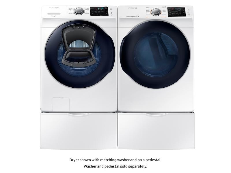 7.5 cu. ft. Electric Dryer in White