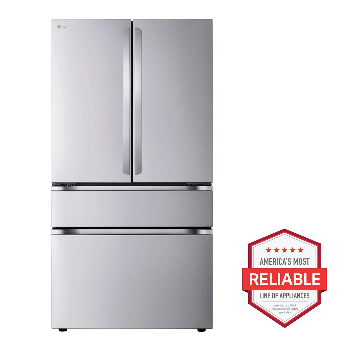 30 cu. ft. Smart Standard-Depth MAX™ 4-Door French Door Refrigerator with Full-Convert Drawer™