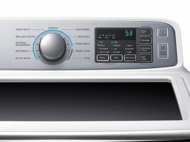 5.0 cu. ft. Top Load Washer in White