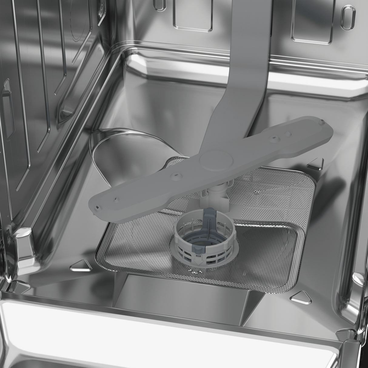 Slim Size Stainless Dishwasher, 8 place settings, 48 dBa, Top Control
