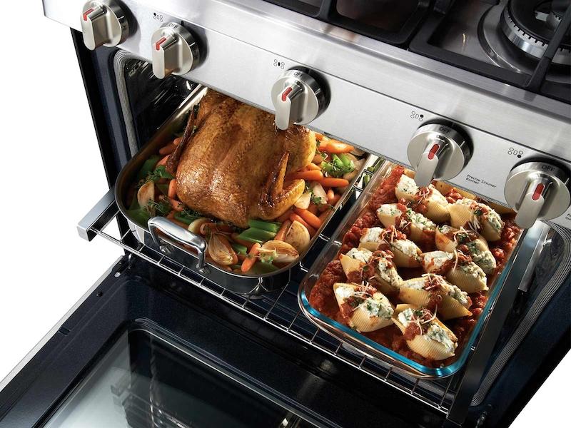 5.8 cu. ft. Gas Range with True Convection in Stainless Steel