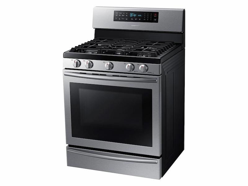 5.8 cu. ft. Gas Range with True Convection in Stainless Steel