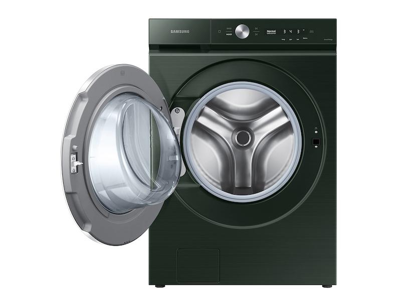 Bespoke 5.3 cu. ft. Ultra Capacity Front Load Washer with AI OptiWash™ and Auto Dispense in Forest Green