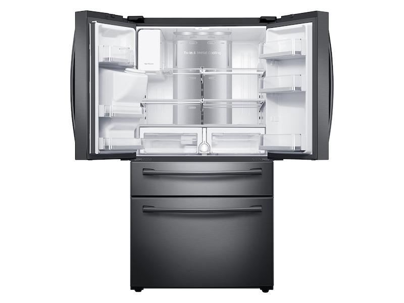 28 cu. ft. Family Hub™ 4-Door French Door Refrigerator in Black Stainless Steel