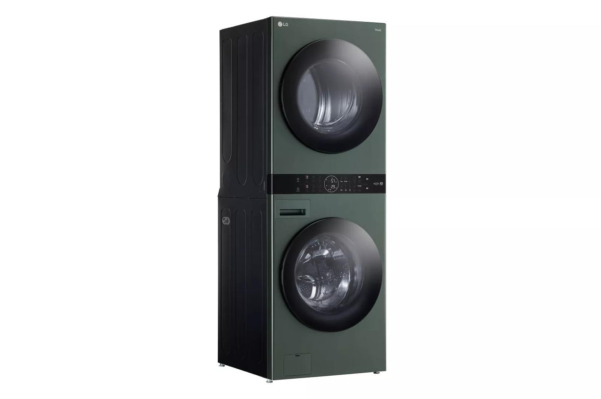 Single Unit Front Load LG WashTower™ with Center Control™ 4.5 cu. ft. Washer and 7.4 cu. ft. Gas Dryer