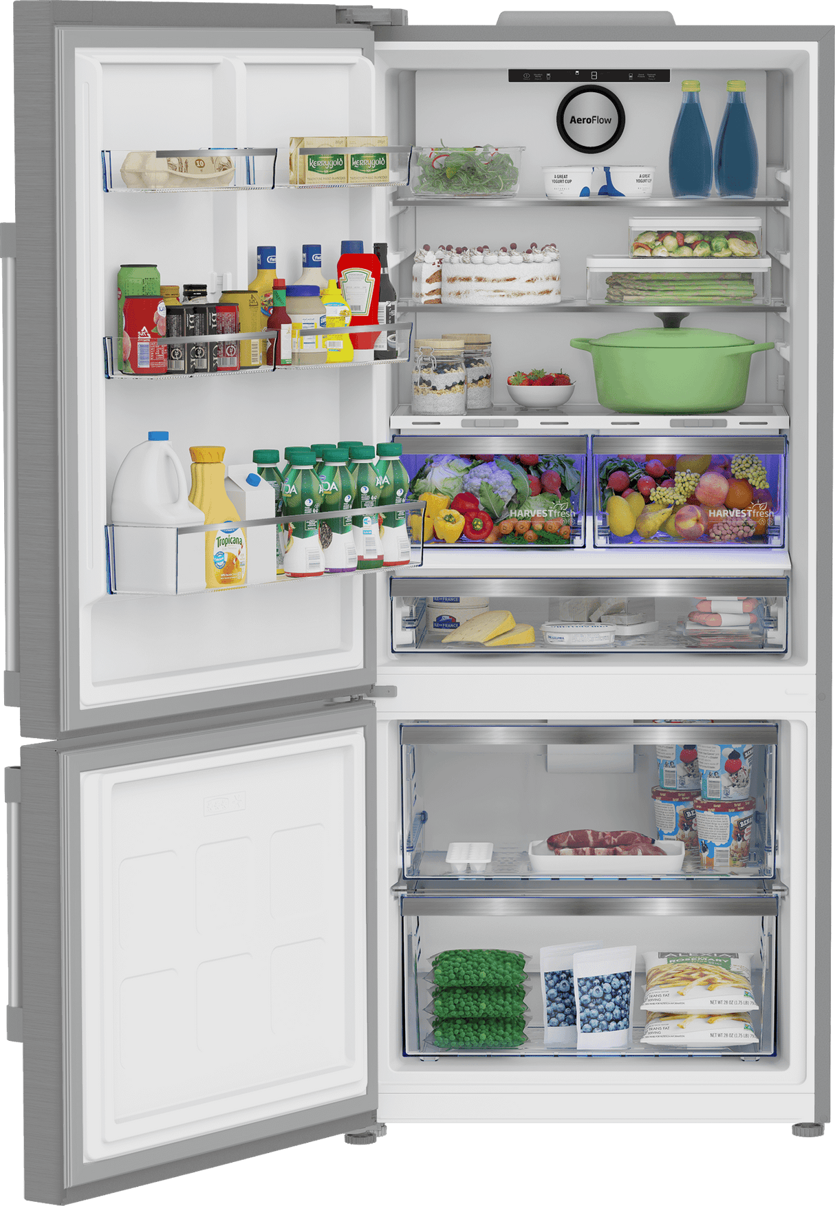 30" Bottom Freezer Refrigerator