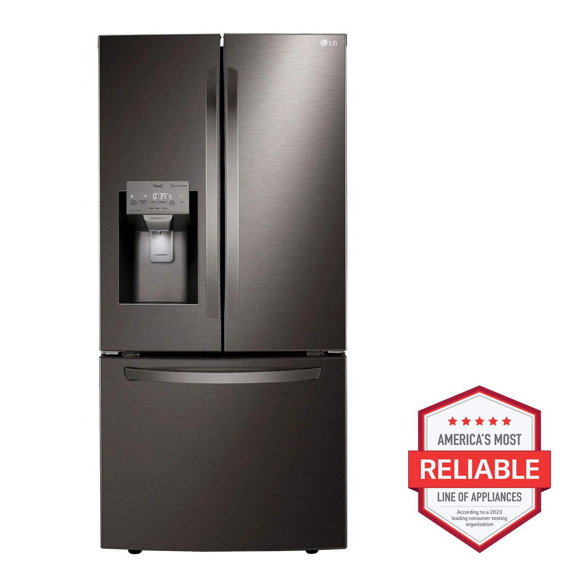 25 cu. ft. Smart Wi-Fi Enabled French Door Refrigerator