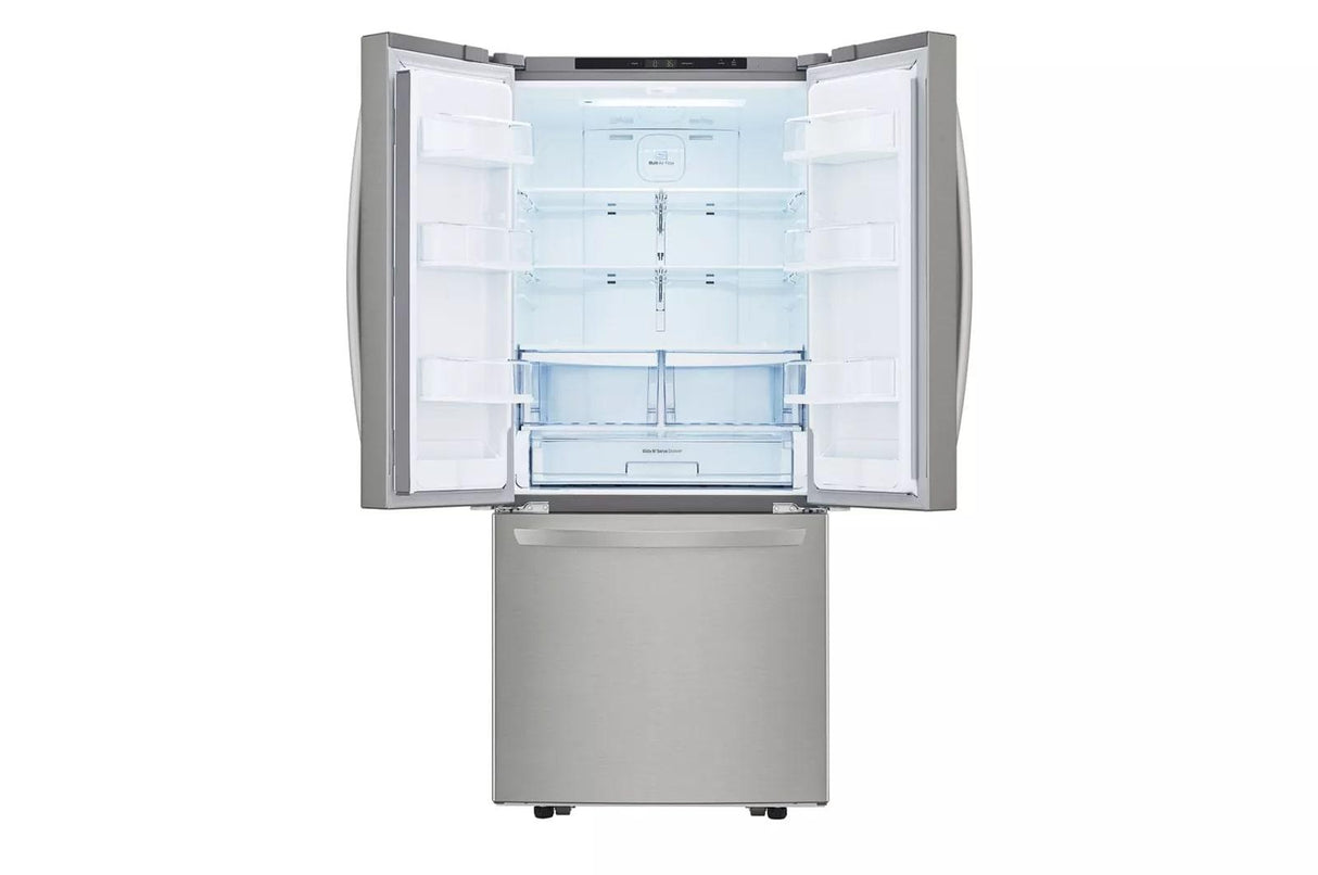 22 cu. ft. 30-inch Wide French Door Refrigerator - Stainless Steel