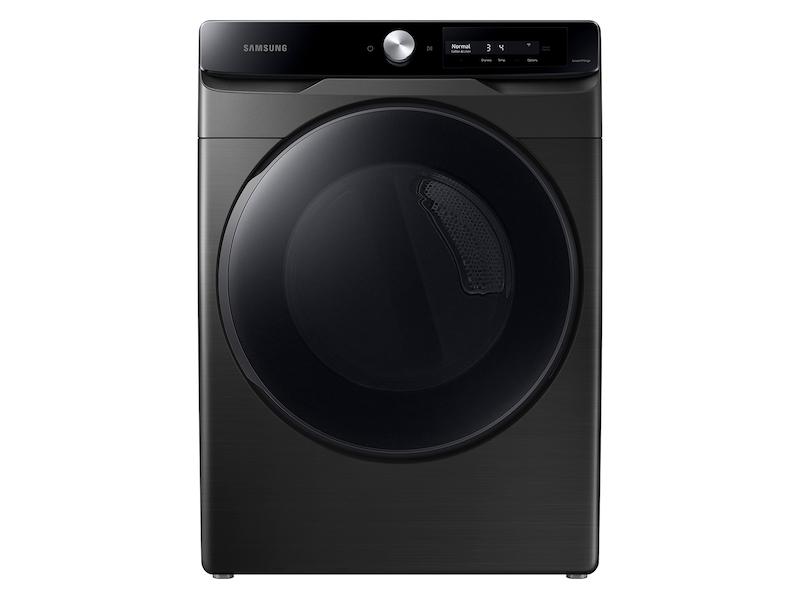 7.5 cu. ft. Smart Dial Electric Dryer with Super Speed Dry in Brushed Black