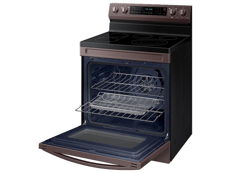 6.3 cu. ft. Smart Freestanding Electric Range with No-Preheat Air Fry, Convection+ & Griddle in Tuscan Stainless Steel