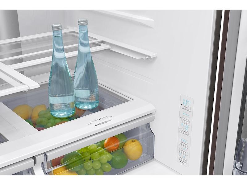 28 cu. ft. Food Showcase 4-Door French Door Refrigerator in Tuscan Stainless Steel