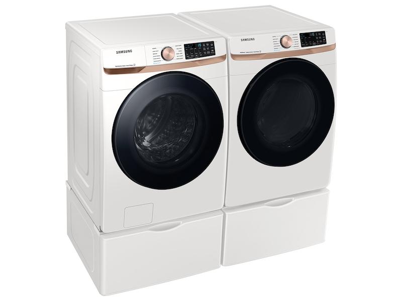 7.5 cu. ft. Smart Electric Dryer with Steam Sanitize+ and Sensor Dry in Ivory