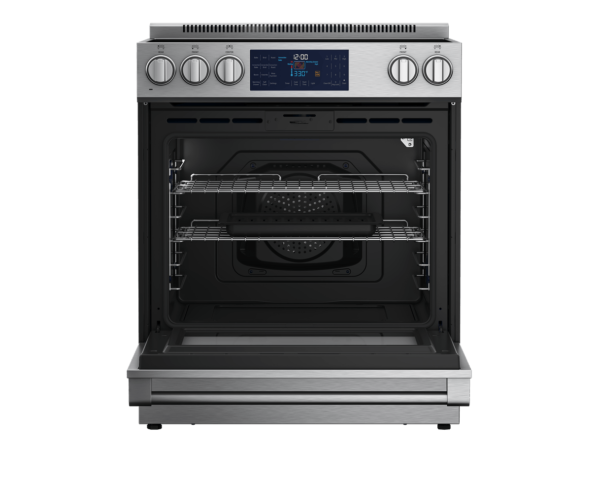 30" Stainless Steel Slide-In Electric Range
