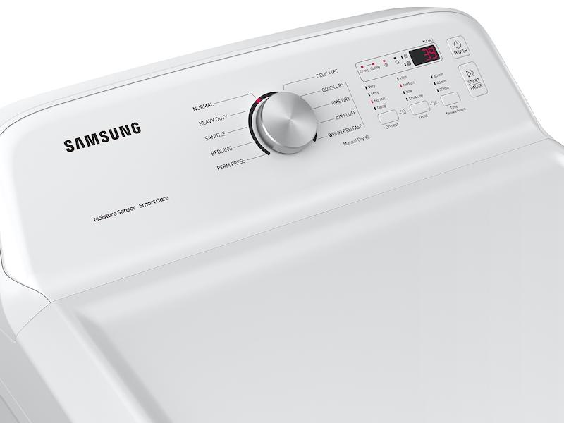 7.4 cu. ft. Gas Dryer with Sensor Dry in White