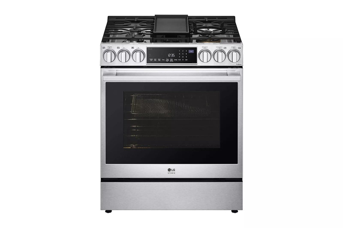 LG STUDIO 6.3 cu. ft. InstaView® Gas Slide-in Range with ProBake Convection® and Air Fry