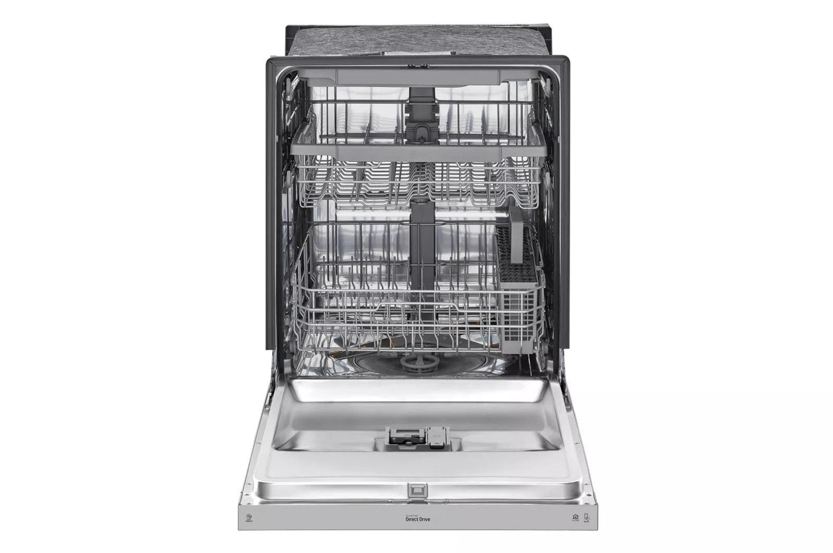 24-inch Wide QuadWash™ Front Control Dishwasher - Stainless Steel