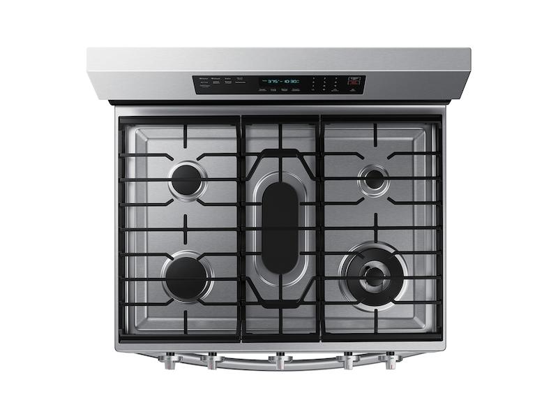 6.0 cu. ft. Smart Freestanding Gas Range with No-Preheat Air Fry, Convection+ & Stainless Cooktop in Stainless Steel