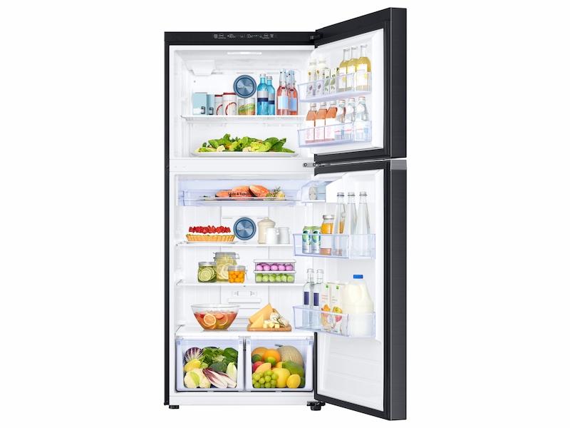 18 cu. ft. Top Freezer Refrigerator with FlexZone™ in Black Stainless Steel