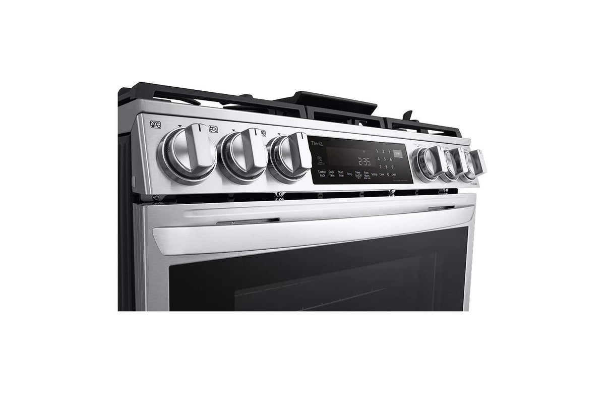 6.3 cu. ft. Smart Gas Slide-in Range with InstaView® ProBake Convection®, Air Fry, and Air Sous Vide
