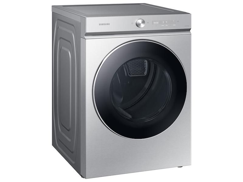 Bespoke 7.6 cu. ft. Ultra Capacity Electric Dryer with AI Optimal Dry and Super Speed Dry in Silver Steel