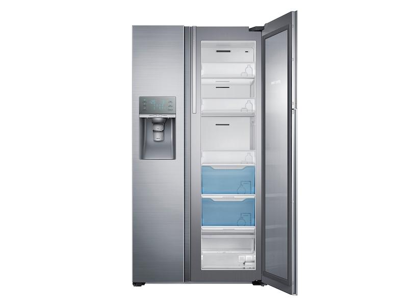 29 cu. ft. Side-by-Side Food ShowCase Refrigerator with Metal Cooling