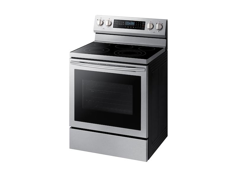 5.9 cu. ft. Freestanding Electric Range with True Convection & Steam Assist in Stainless Steel