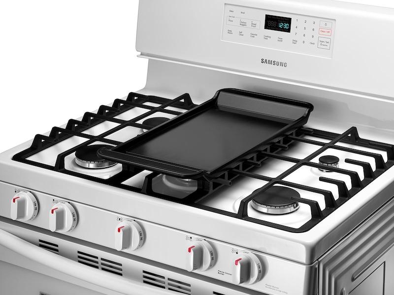 5.8 cu. ft. Gas Range in White