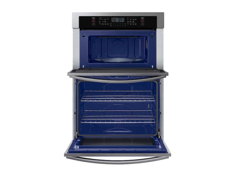 30" Smart Electric Wall Oven with Microwave Combination in Stainless Steel