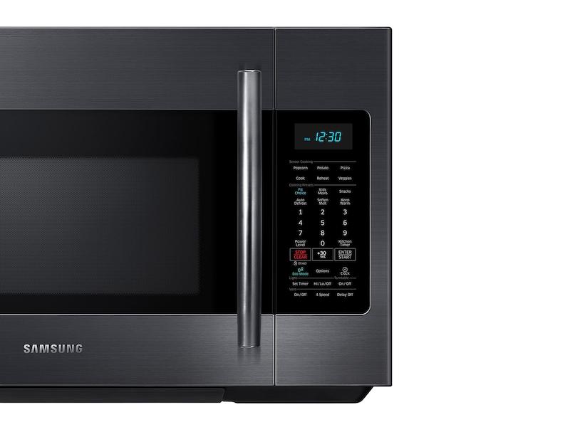 1.8 cu. ft. Over-the-Range Microwave with Sensor Cooking in Fingerprint Resistant Black Stainless Steel