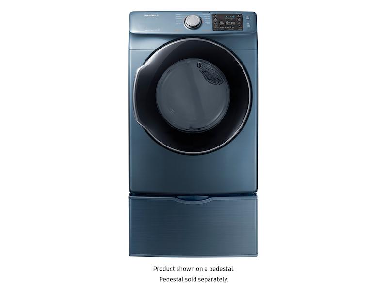 7.4 cu. ft. Gas Dryer in Azure Blue