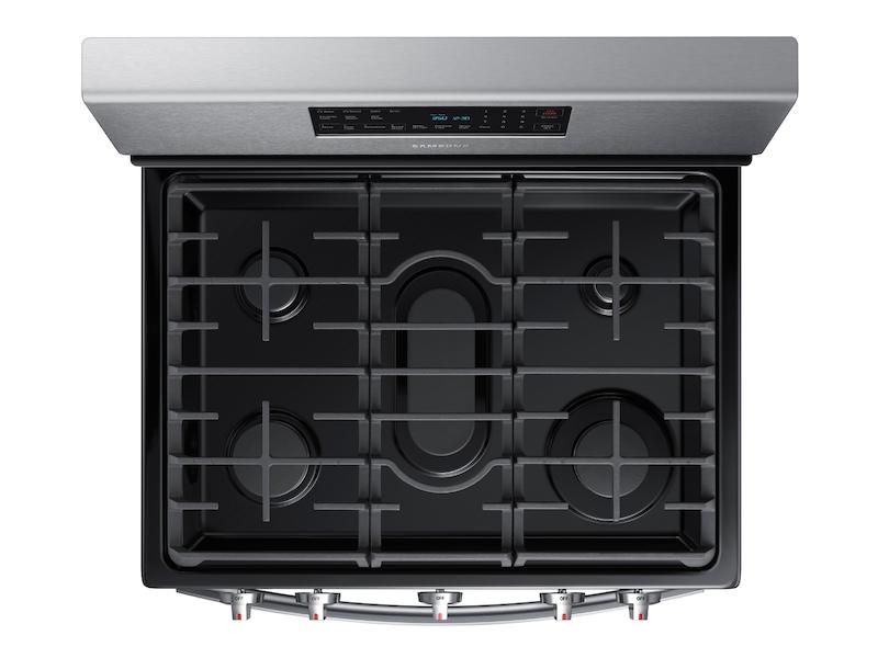 5.8 cu. ft. Freestanding Gas Range with Convection in Stainless Steel