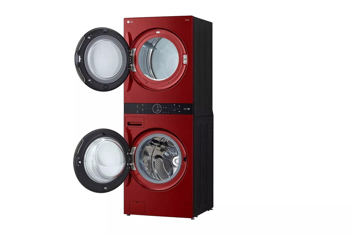 Single Unit Front Load LG WashTower™ with Center Control™ 4.5 cu. ft. Washer and 7.4 cu. ft. Gas Dryer
