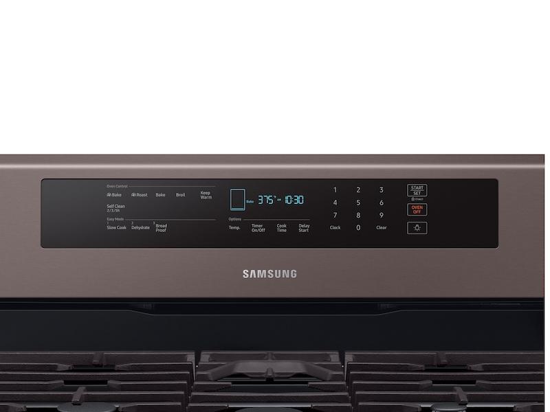 5.8 cu. ft. Freestanding Gas Range with True Convection in Tuscan Stainless Steel
