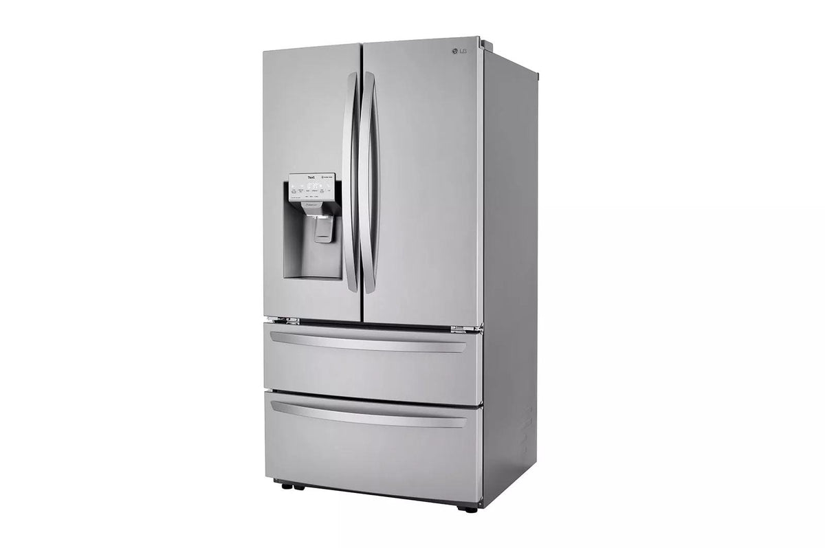 22 cu ft. Smart Counter Depth Double Freezer Refrigerator