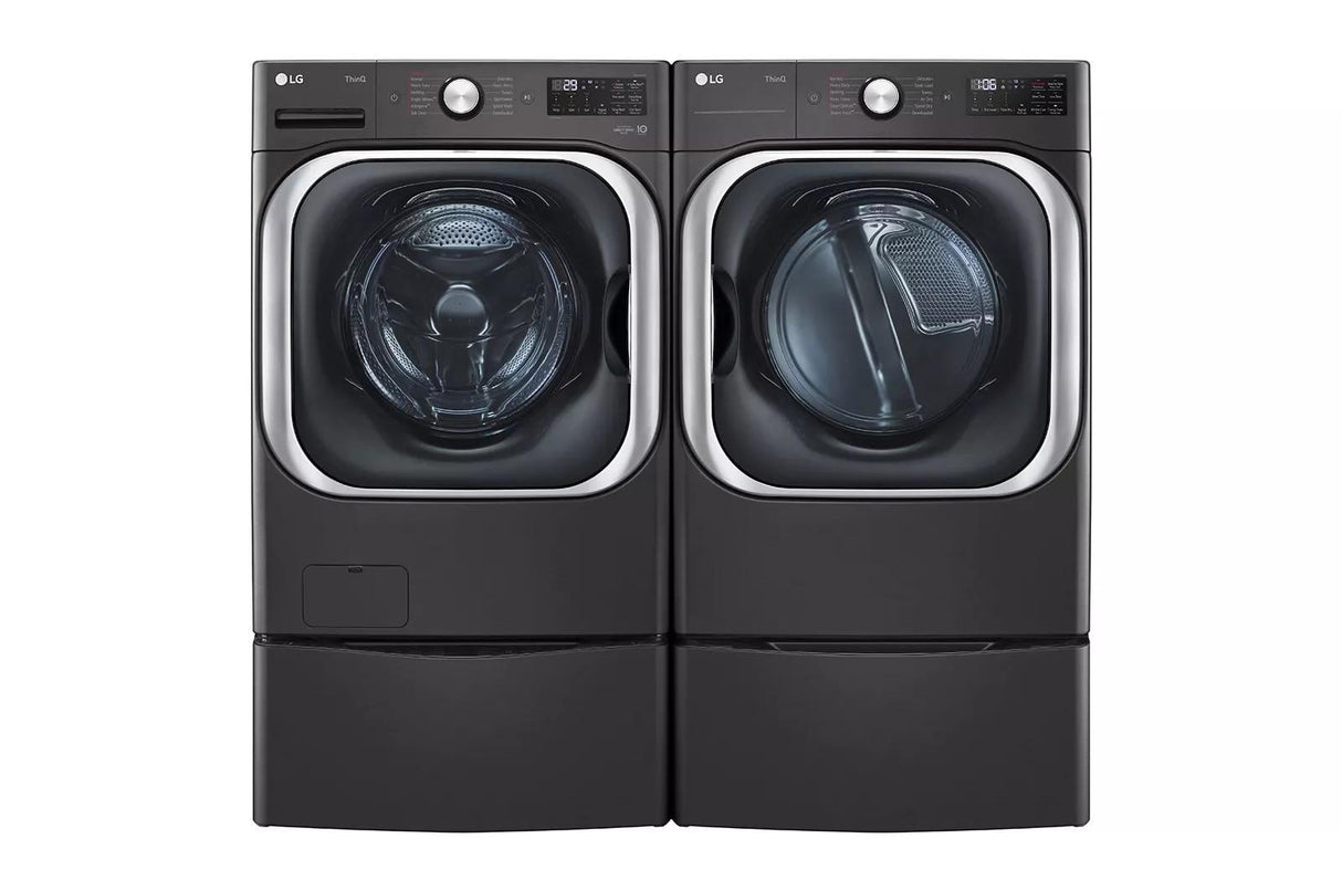 9.0 cu. ft. Mega Capacity Smart wi-fi Enabled Front Load Gas Dryer with TurboSteam™ and Built-In Intelligence