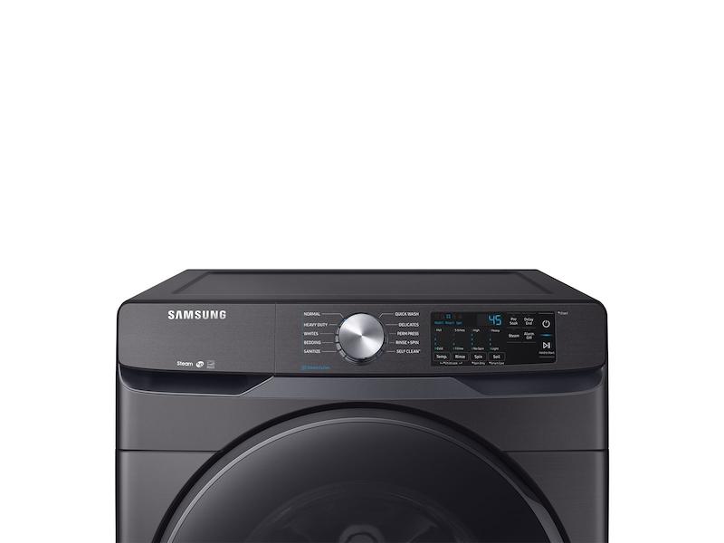 4.5 cu. ft. Front Load Washer with Steam in Black Stainless Steel