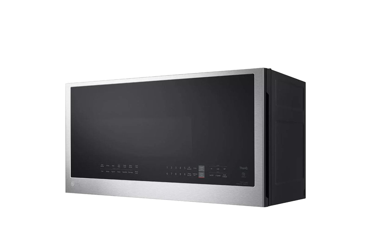 LG 2 Piece Gas Range and Over the Range Microwave Set LRGL5823S & MVEL2033F