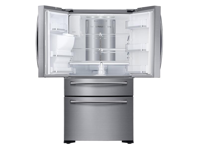 22 cu. ft. Family Hub™ Counter Depth 4-Door French Door Refrigerator in Stainless Steel