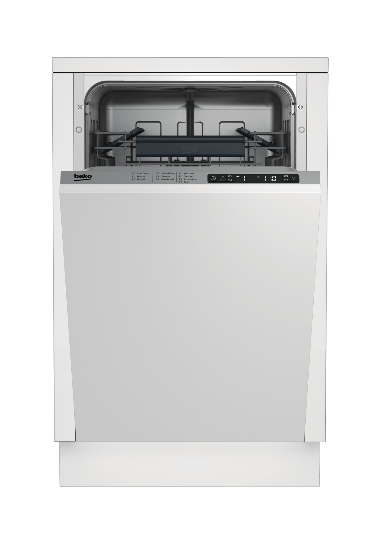 Slim Size Dishwasher, 8 place settings, 48 dBa, Fully Integrated Panel Ready